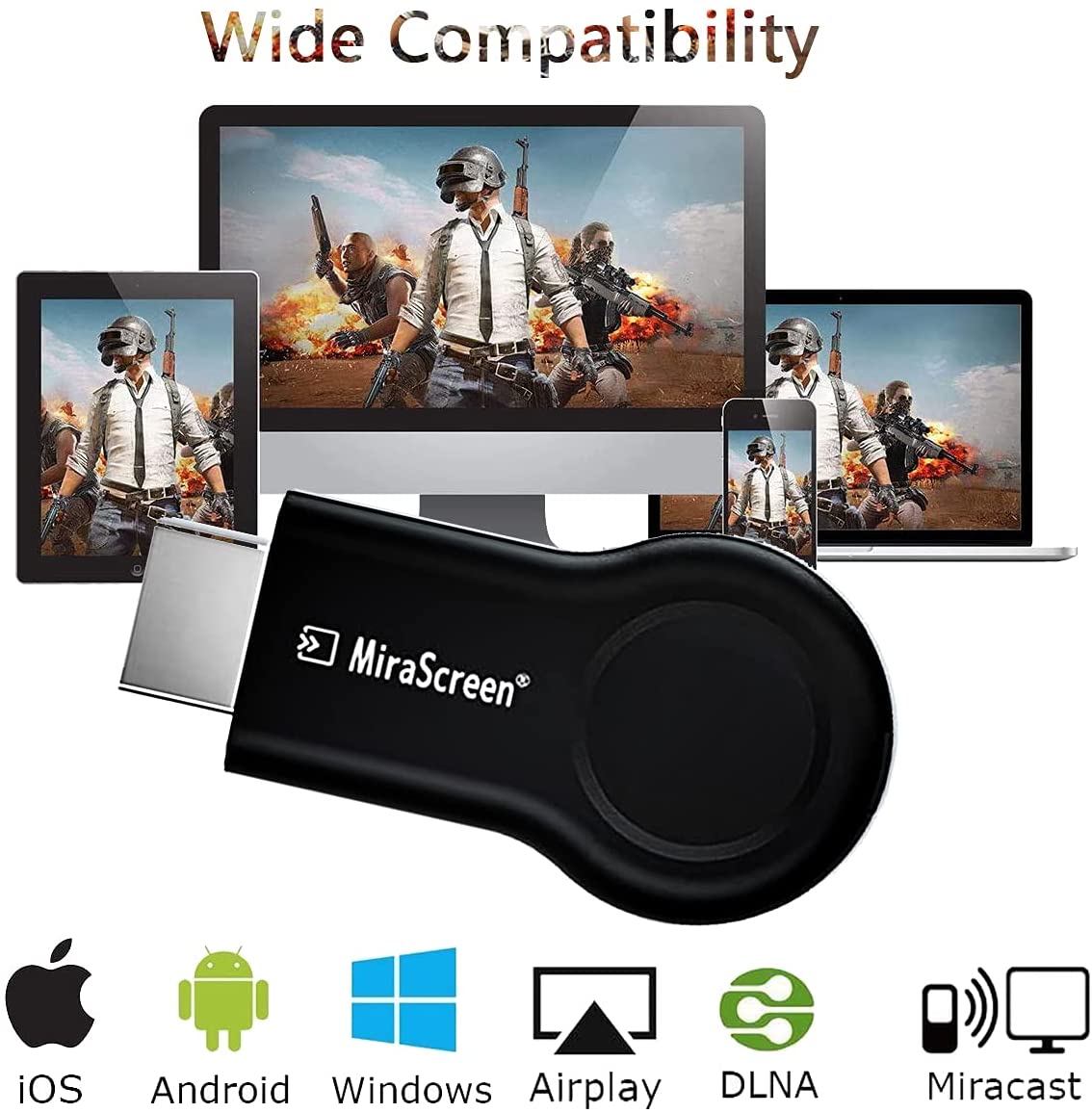 دانگل انتقال تصویر میراسکرین مدل E8 Pro