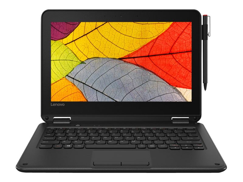 لپ تاپ 360 درجه لمسی لنوو Lenovo 300e به همراه قلم